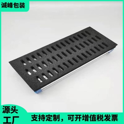 黑色EPDM低气味真空吸盘海绵 黑色海绵吸盘 单面带胶高弹开孔epdm图2