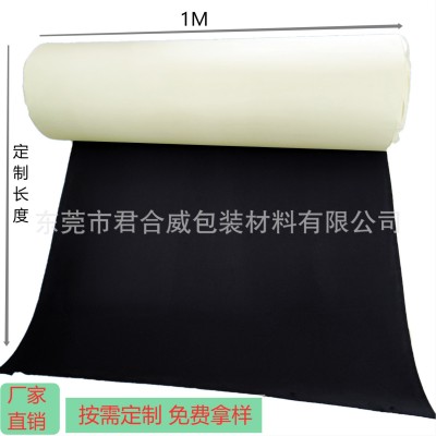厂家现货彩色黑色EVA卷材片材 泡棉内衬高弹CR泡棉慢回弹座椅海绵图4