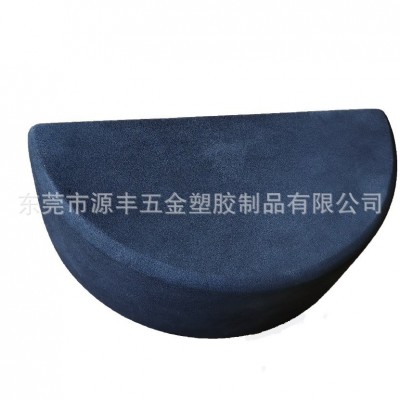 EVA 瑜伽砖源头厂家自产自销泡绵瑜咖砖单色高密度半圆瑜珈砖批发