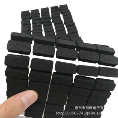 自粘EVA泡绵垫片 圆形EVA单面背胶防滑 高密度胶垫减震耐磨脚垫密图5