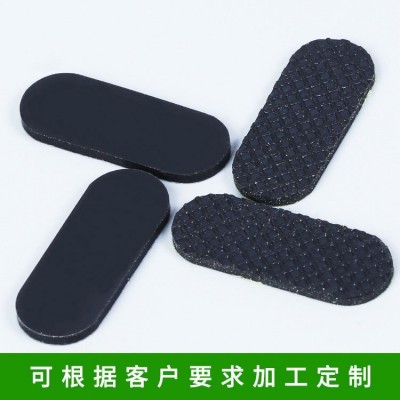自粘背胶黑色硅胶垫片 网格圆形硅胶脚垫 透明食品级密封硅胶垫圈图5
