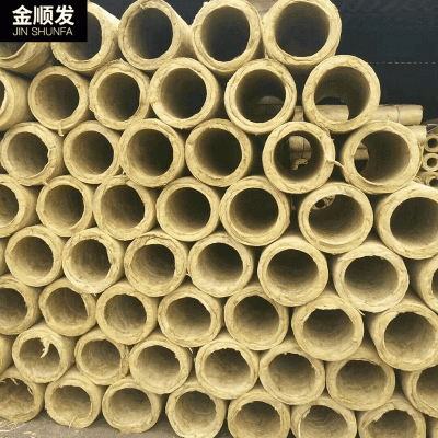 厂家批发材料管道岩棉管 蒸汽保温隔热保温管 玻璃棉管保温管图5