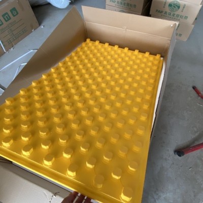 供应新型保温隔热蘑菇头地暖模块家用地热模块蘑菇式地暖保温板图3