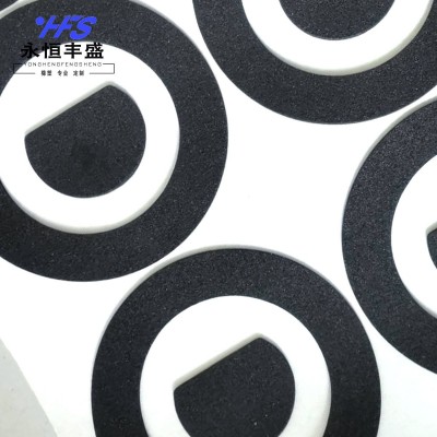 厂家直销黑色EVA泡棉底垫N9耐磨抗压泡棉防滑垫圆形异形EVA脚垫图3