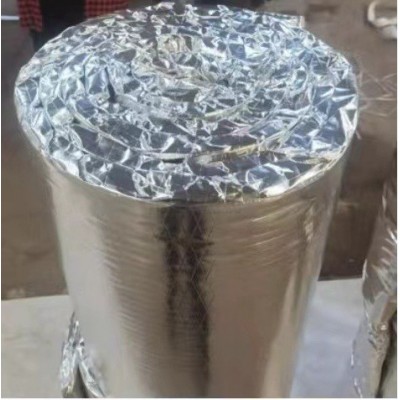 现货批发硅酸铝防排烟棉 通风通气管道阻燃铝箔保温硅酸铝纤维毯图2