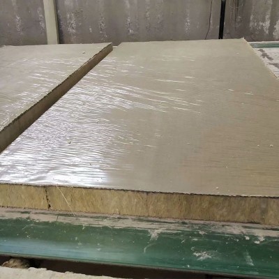 厂家供应外墙专用砂浆岩棉复合板A级防火聚氨酯砂浆纸岩棉复合板图4