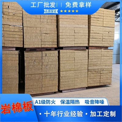 外墙a级防火岩棉板玻璃幕墙钢结构厂房用岩棉板砂浆岩棉复合板图3