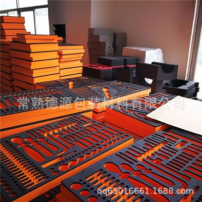新款EVA定制泡棉内衬可背胶模切 eva工具箱内衬雕刻图3