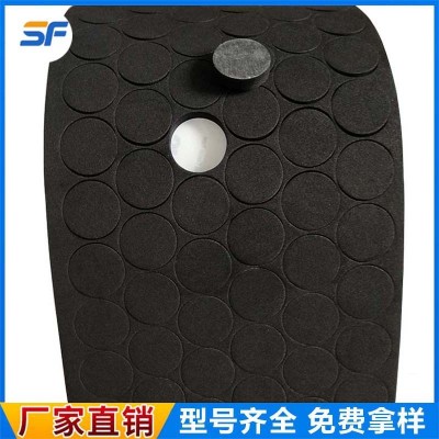 供应黑色白色圆形eva脚垫防震防滑垫片音响脚垫自粘泡棉胶垫海绵图3