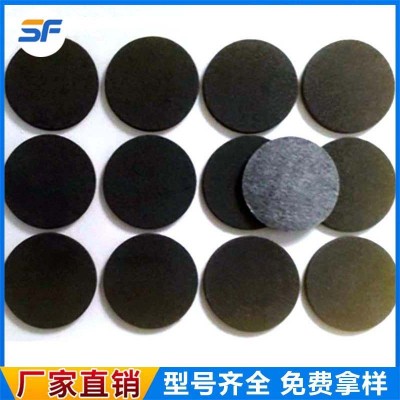 供应黑色白色圆形eva脚垫防震防滑垫片音响脚垫自粘泡棉胶垫海绵图2