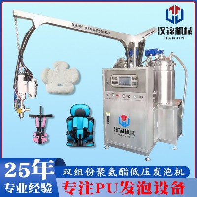 汉锦工厂供应气泡化妆棉粉扑发泡机PU聚氨酯制品设备图2