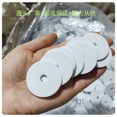 EVA白色圆形垫片双面胶耐高温固定高粘背胶彩色长条泡图3