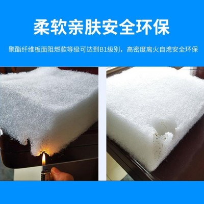 定制高密度隔音棉板卧室墙体影音室酒店电影院聚酯纤维吸音棉卷棉图2