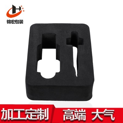 黑色环保低味EVA泡棉包装制品深加工成型防震缓冲内衬内托产品图2