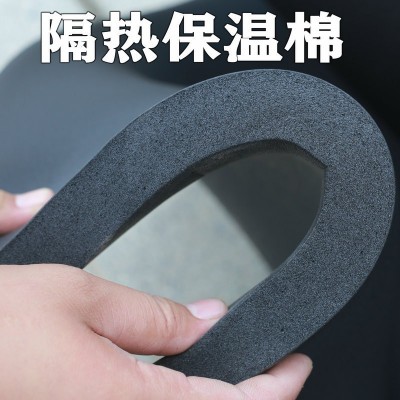跨境高密度橡塑自粘保温棉B2级B1级橡塑板隔热水箱防冻阻燃材料图4