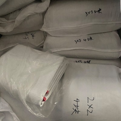 石棉被灭火毯电焊防护毯石棉被逃生石棉毯加油站双层纤维灭火毯图4