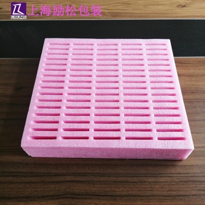 上海励松 手机仪器礼品EPE防静电防震抗压珍珠棉托盘异形泡沫棉图4
