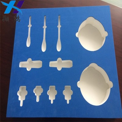 模具成型黑色防静电防火EVA泡棉内衬 彩盒包装EVA泡棉内托可定做图4
