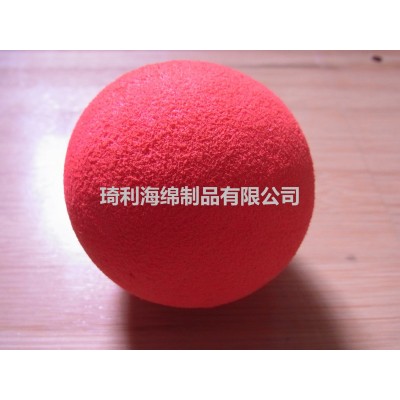 供应海绵球 各种规格都可以生产 EVA球装饰球海绵球彩色球可打孔图2
