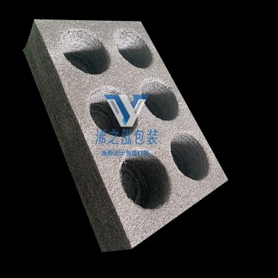 黑色EPE珍珠异型包装材料快递防震加厚填充缓冲打包EP E珍珠棉厂家图3