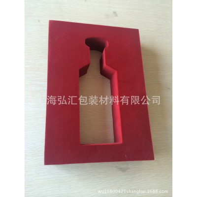 供应植绒 EVA内衬植绒 海绵植绒 植绒加工绒面料植绒布毛绒布图3