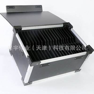 工厂供应周转防水PP塑料中空板周装箱 可定制加刀卡格挡内材板盖图3