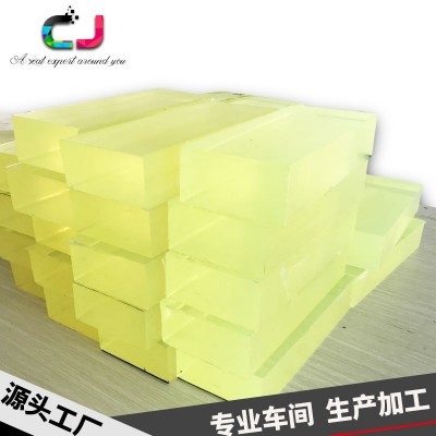 厂家加工定制聚氨酯缓冲块 耐磨耐油聚氨酯减震块定位块挡块图2